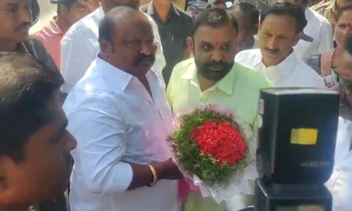 Gangula Kamalakar speech in Karimnagar