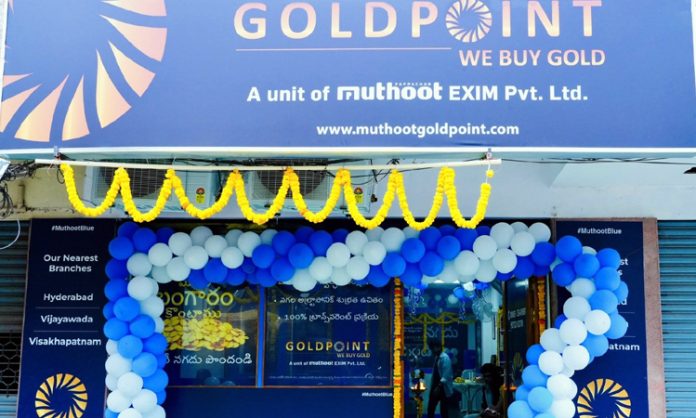 Muthoot Exim Open Gold Point Center in Rajahmundry