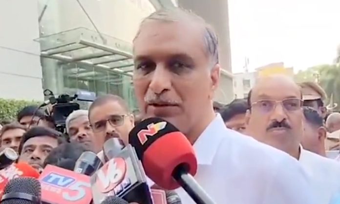 Harish Rao Slams Opposition over Kotha Prabhakar Reddy Incident