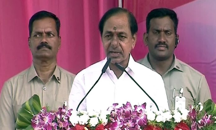 KCR Speech at Mahabubabad BRS Meeting