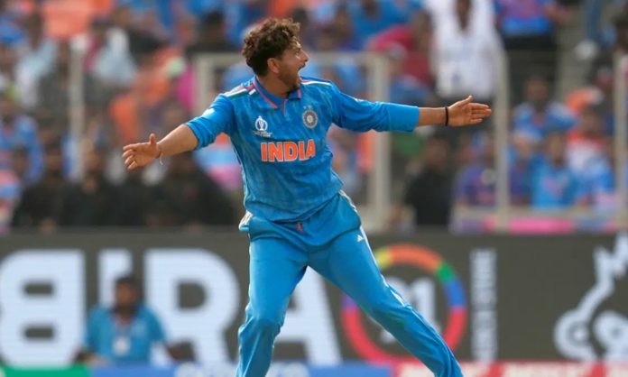 World Cup 2023: Tanzid Hasan dismissed by Kuldeep for 51