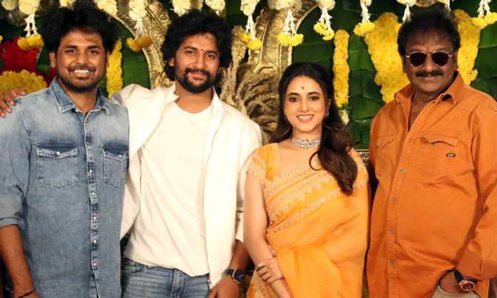 Nani's New Movie Pooja Ceremony