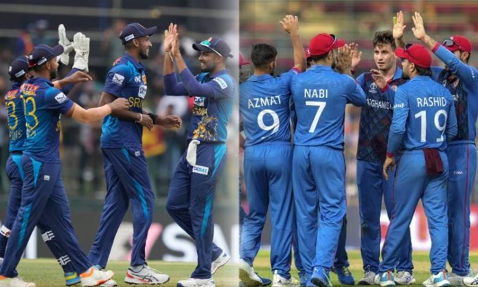 World Cup 2023:SL vs AFG Match