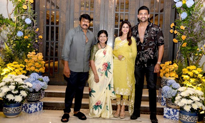 Varun Tej and Lavanya Tripathi Pre Wedding Celebrations