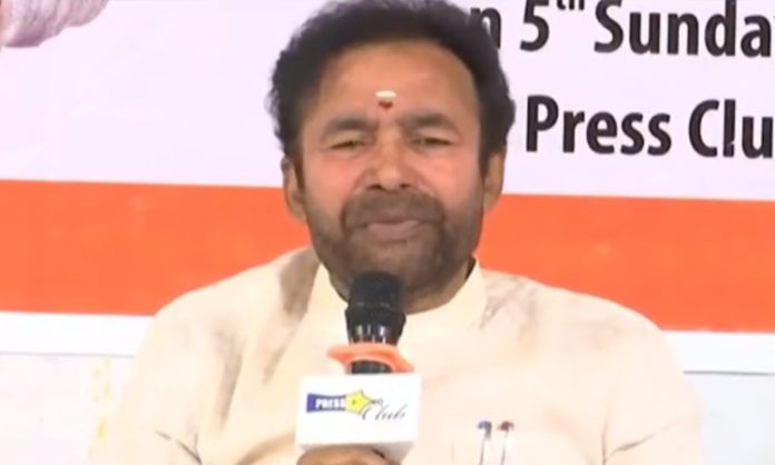 BJP Chief Kishan Reddy Speech At Meet The Press