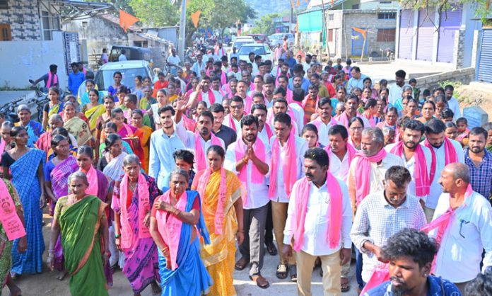 BRS candidate Bhukya Johnson Naik Election campaign in Khanapur