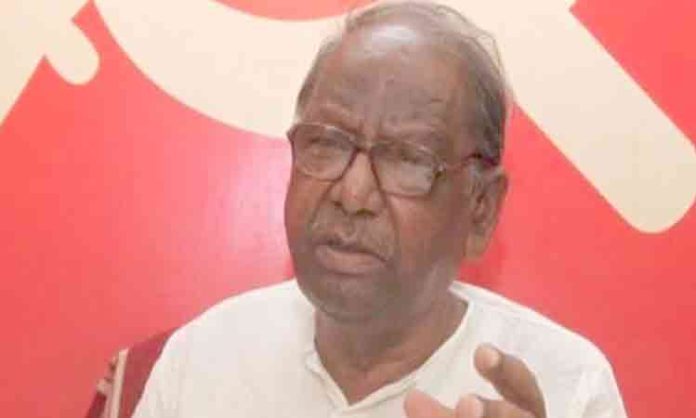 CPM central committee member Basudev Acharya passed away in Hyderabad