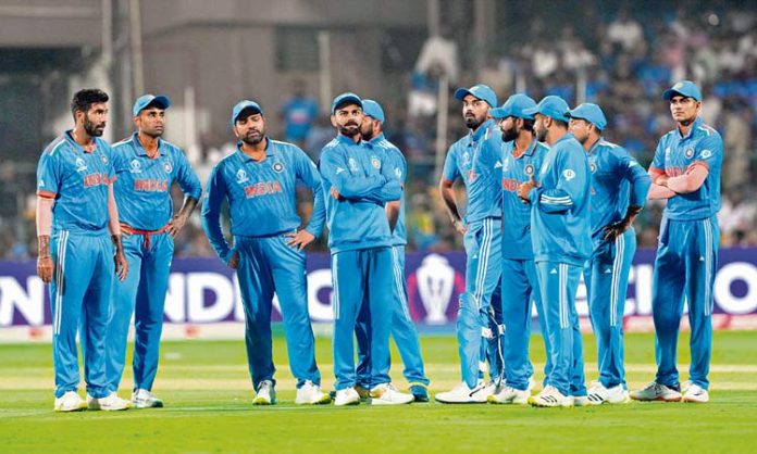 Team India defeat in World Cup