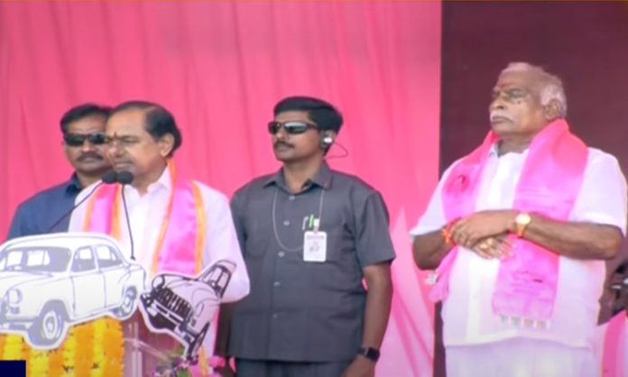 CM KCR Public Meeting in sirpur