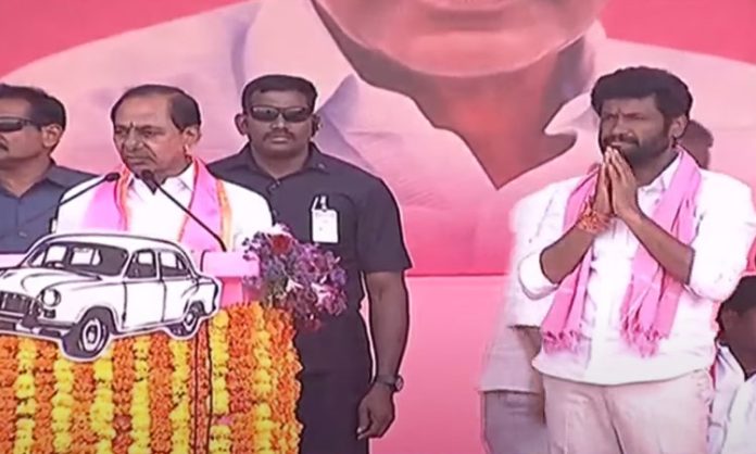 CM KCR praja ashirvada sabha in Boath