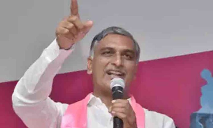 Harish rao comments on congress party