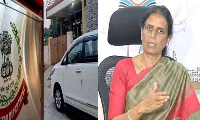 Inspections by IT officials at the homes of Minister Sabita's relatives
