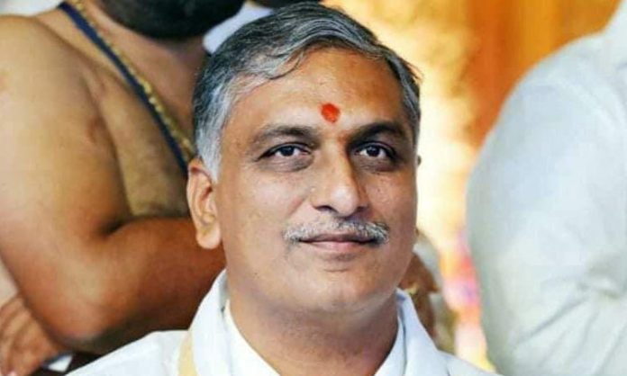 Minister Harish Rao wished the people Happy Diwali