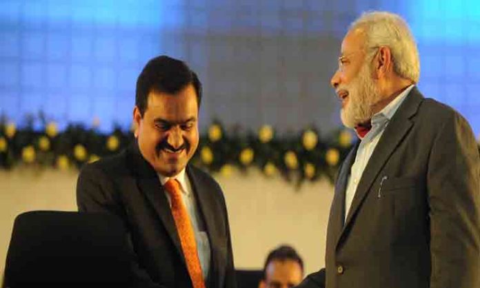 PM Modi handovering country's wealth to Adani