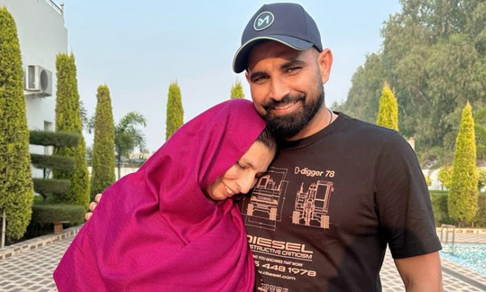 Mohammed Shami tweet on mother's illness