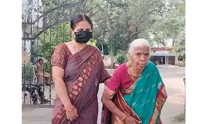 An 82-year-old woman filed her nomination in Jagityal