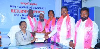 Padma devender Reddy nomination
