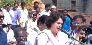 Priyanka gandhi fire on BRS and BJP