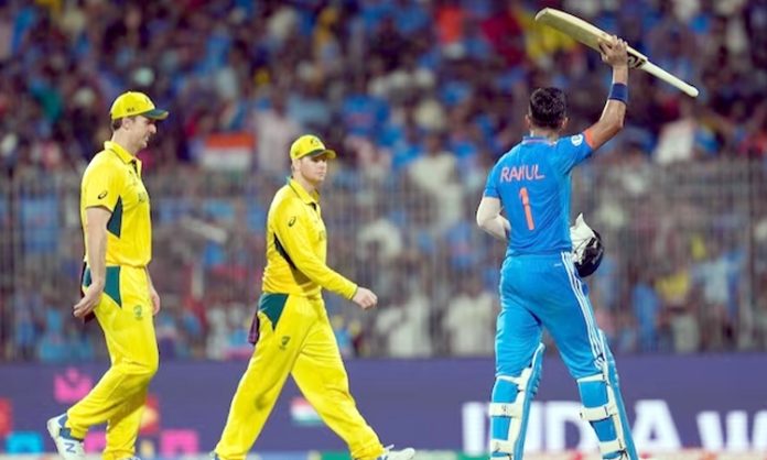 World Cup 2023 Final: KL Rahul dismissed for 66