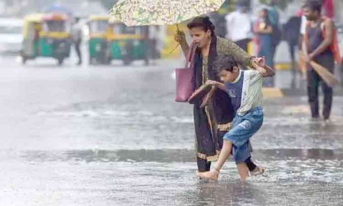 Heavy rains in Telangana