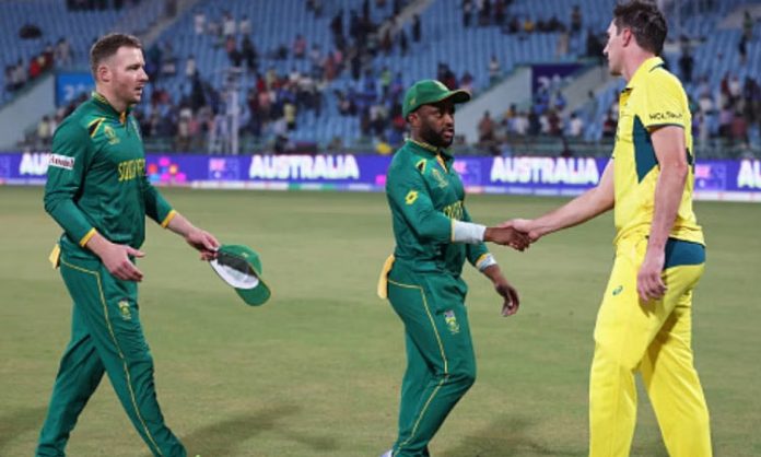 South Africa won toss opt batting