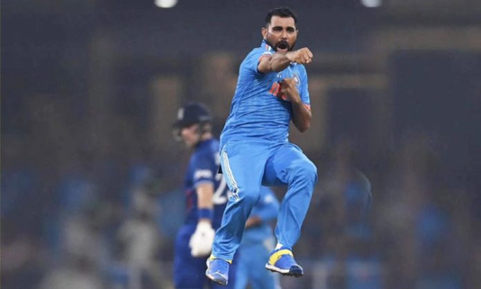 Shami highest wicket-taker for India in ODI World Cup history