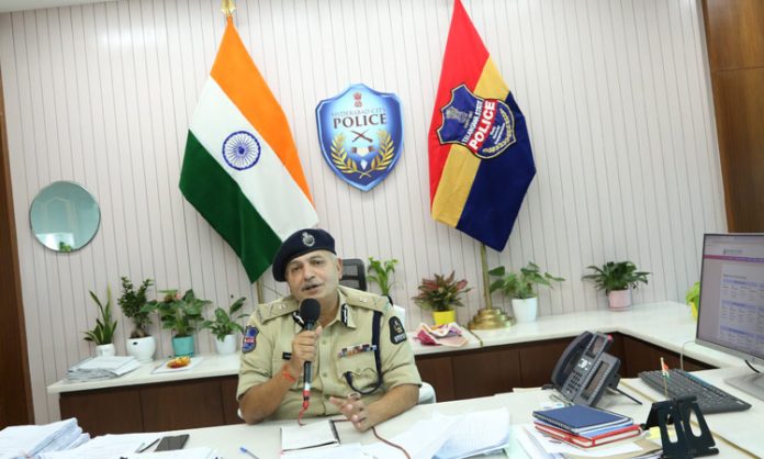 Tight security for elections says Hyderabad CP Sandeep Sandilya