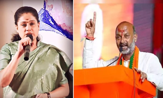 Vijayashanti Comments On BJP Over Removing Bandi Sanjay From BJP Chief