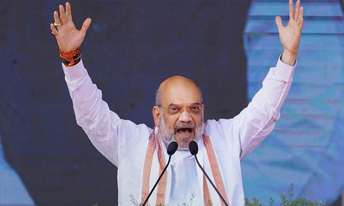 Amit shah Comments on BRS government