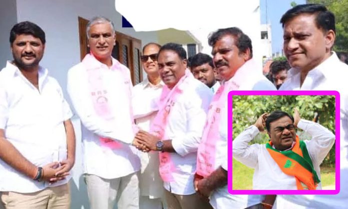 Babu mohan son joined in BRS Party