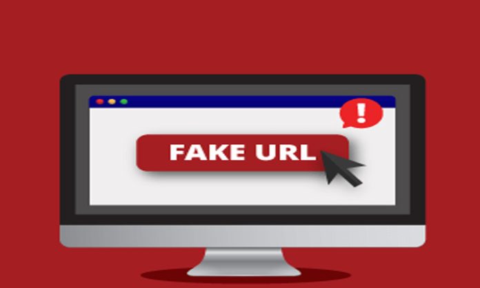 Click on fake links