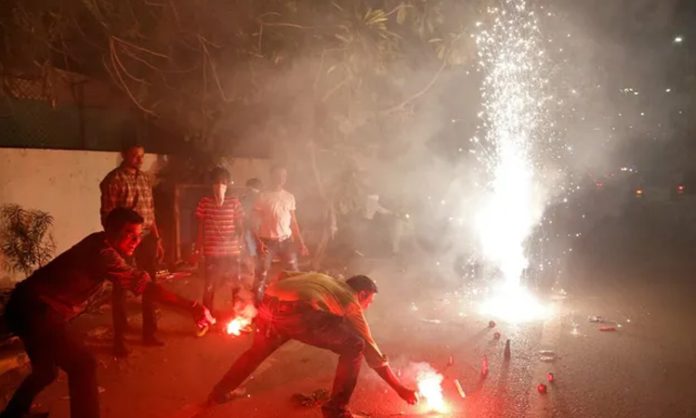 50 Members injured in Diwali Festival