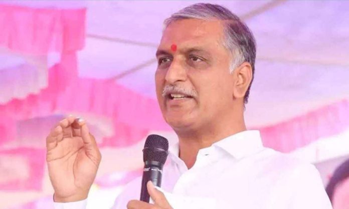 Harish Rao comments on EC Refuses Rythu Bandhu funds Release