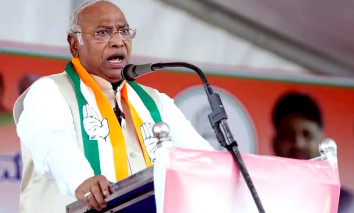 Mallikarjun Kharge Speech at Congress Sabha in Alampur