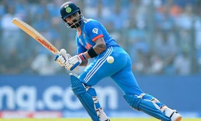 kohli's half-century in ind vs sa world cup 2023