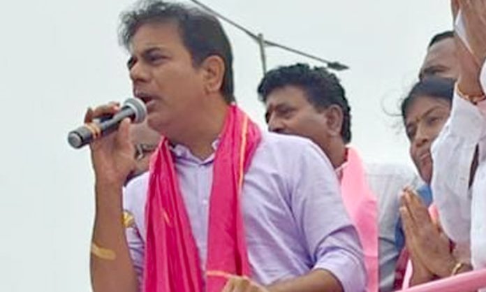 KTR Road Show in Dharmapuri Velgatoor