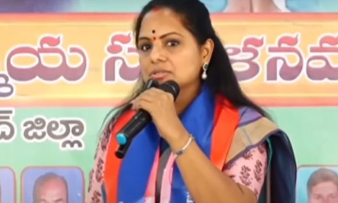 MLC Kavitha comments on Congress