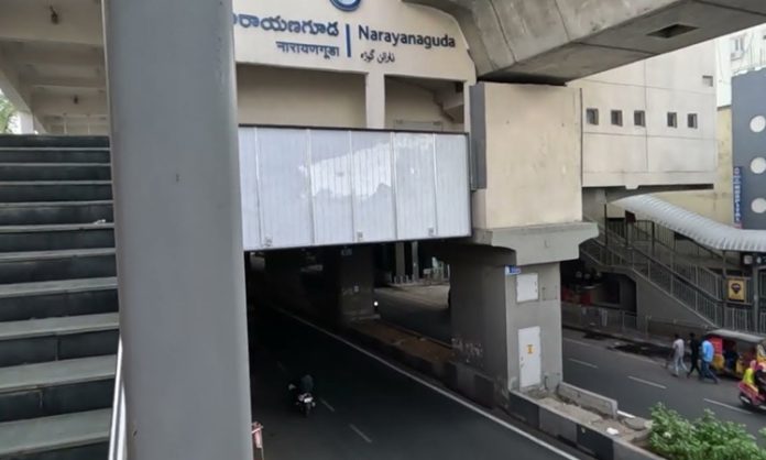Narayanaguda and Chikadpally metro station closed