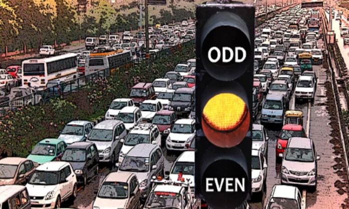 odd even vehicle rule in delhi