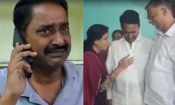 Patel Ramesh reddy cry