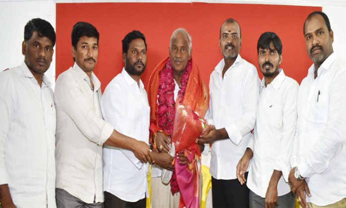 AIIF Rashtra Samithi congratulates Kunamneni Sambasiva Rao