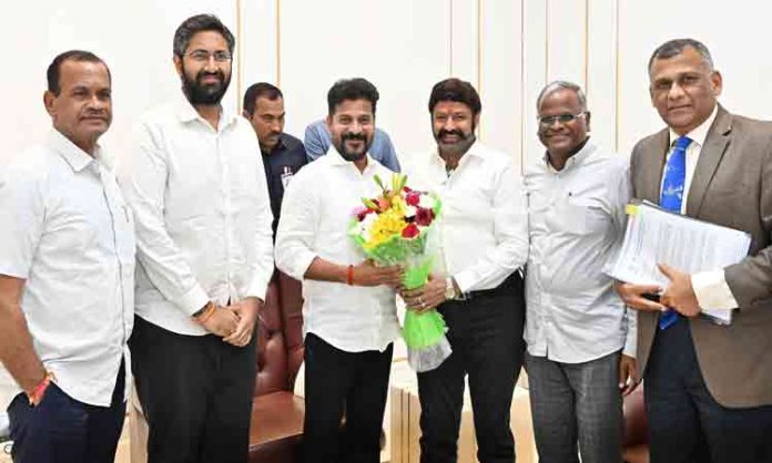 Celebrities who met Chief Minister Revanth Reddy at the Secretariat