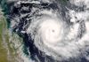 A typhoon will cross the coast tomorrow