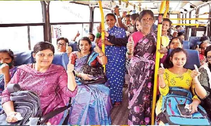 Free travel in buses for girls.. women and transgenders from today
