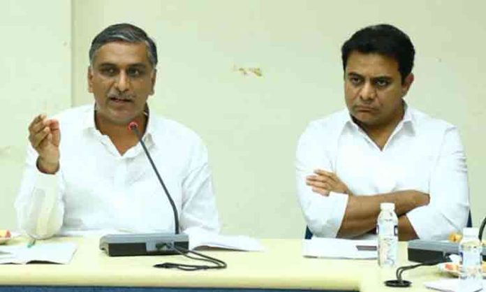 KTR and Harish Rao are angry about the allegations made by the ruling party