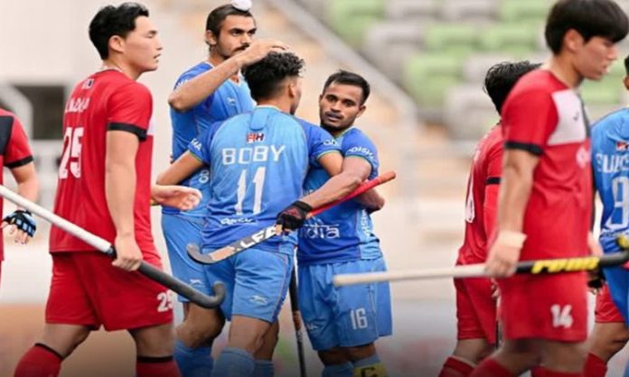 India vs South Korea hockey