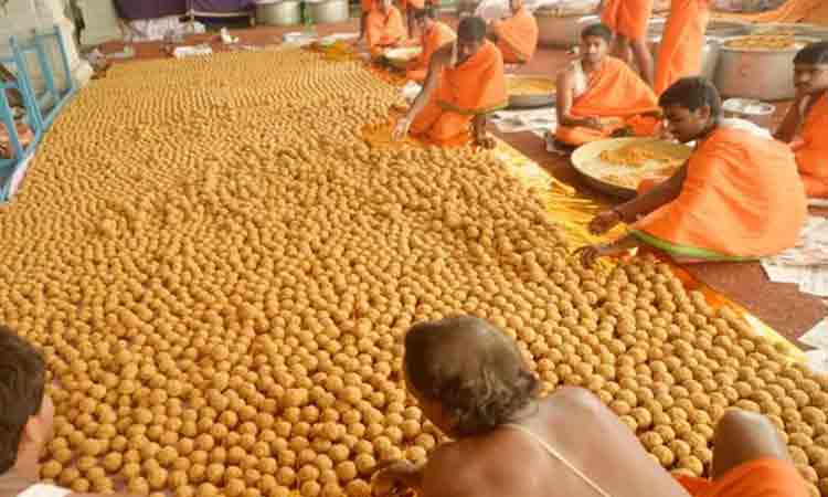 Preparation of Srivari Laddu Prasadam is the same