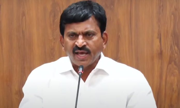Minister ponguleti press meet on six guarantees
