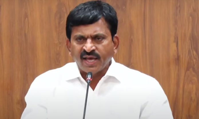 Minister ponguleti press meet on six guarantees