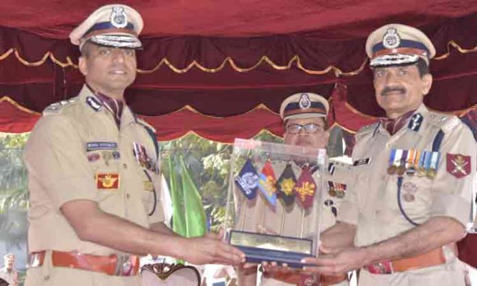 Passing out parade at Hakimpet NISA